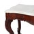 Wood Antique Carved Walnut Marble Turtle Top Table C1890 For Sale - Image 7 of 13