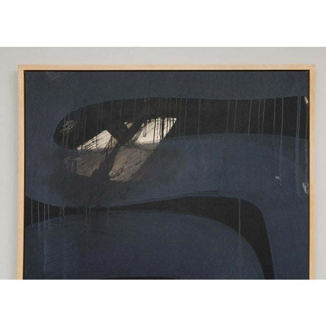 Contemporary Monica Perez "Hat Trick" Original Acrylic Painting on Canvas 2021 For Sale - Image 3 of 9