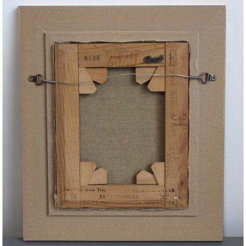 Isis Kischka, Bouquet of Flowers, 1963, Oil on Canvas For Sale - Image 13 of 14