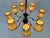 Mid-Century 8-Armed Chandelier from Vereinigte Werkstätten München, Germany, 1950s For Sale - Image 18 of 18