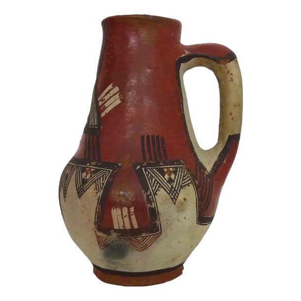 Iddeqi Berber Art Populaire Kabyle Pitcher, 1950s For Sale