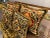 1990s Vintage Lion and Urn Versace Velvet Pillows - Set of 4 For Sale - Image 12 of 12