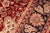 Art Nouveau Medallion 1990's Pak-Persian Red/Blue Wool Rug - 6'0'' X 9'3'' For Sale - Image 4 of 9