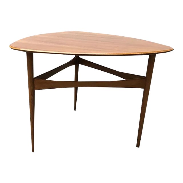 Mid-Century Tripod Coffee Table For Sale