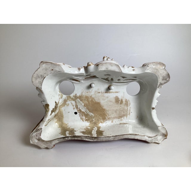 Mid 19th Century An Early 19th Century Paris Porcelain Inkstand Jacob Petit For Sale - Image 5 of 13