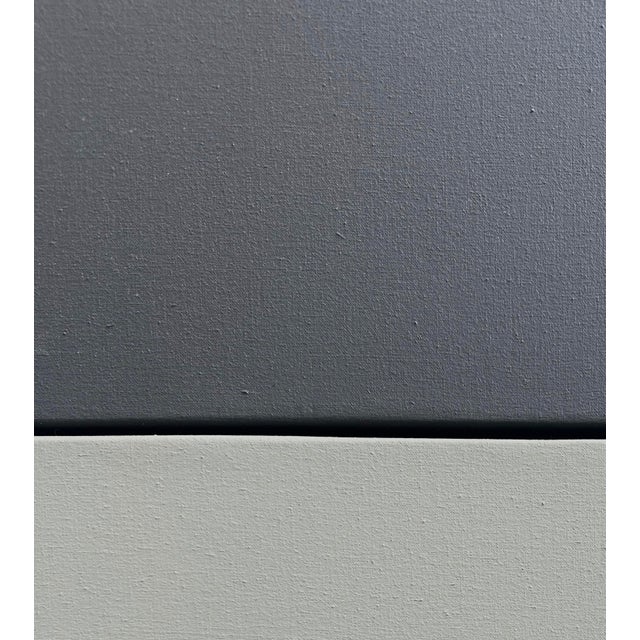 Contemporary Rolf Hans, Monochrome Color-Field Painting, Bodybuilder, 1976, Acrylic Painting on Canvas For Sale - Image 3 of 14