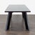Modern 7-Piece Dark Wood Dining Set With Geometric Table and Chairs For Sale In San Francisco - Image 6 of 12