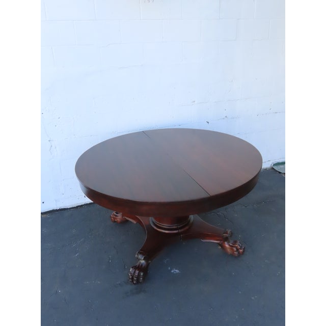 This Dining Table is made of wood, solid wood, and solid mahogany. This wonderful Table was made in the late 1800's, and...