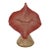 Vintage Hand-Blown Art Glass Vase For Sale