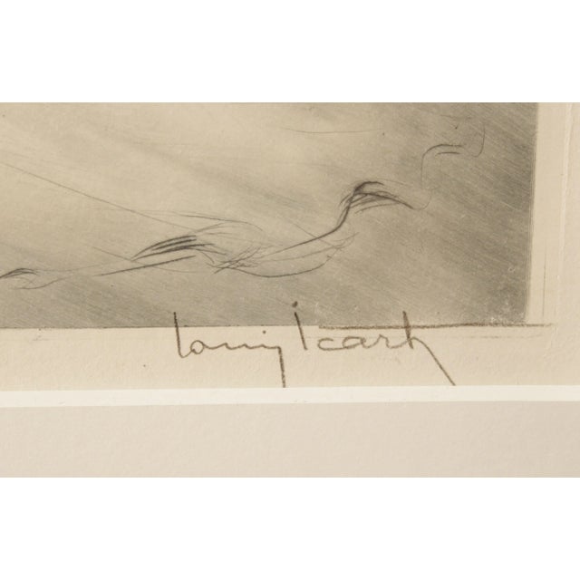 Art Deco Etching, 'Wisteria', by Louis Icart For Sale In Philadelphia - Image 6 of 13