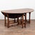 Victorian 20th Century English Oak Drop-Leaf Gateleg Wake Table For Sale - Image 3 of 14