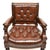 Antique Victorian Library Desk Chair, 1870 For Sale - Image 3 of 11