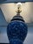 Blue & White Ginger Jar Table Lamps, Pair For Sale - Image 11 of 12