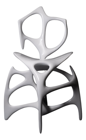Pearly White AI Standard Gu Chair by Duen Studio