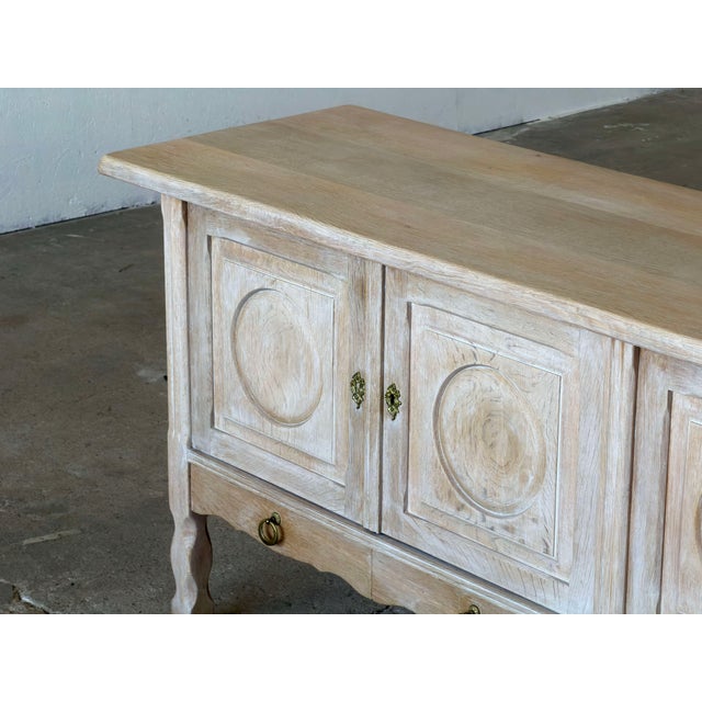 Scandinavian Modern Oak Sideboard by Henning Kjærnulf, 1960s For Sale - Image 12 of 15