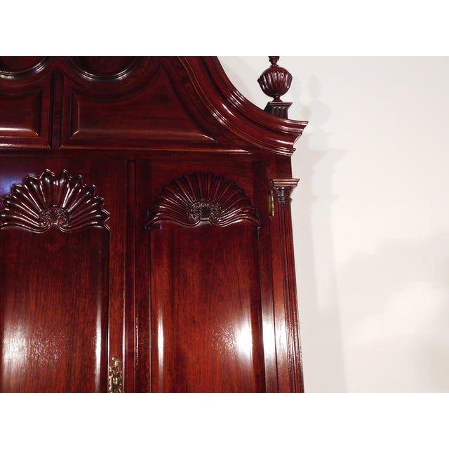 Kindel Furniture Kindel Winterthur Collection Mahogany Updyke Shell-Carved Goddard Secretary Desk For Sale - Image 4 of 17