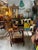 Small Vintage Wooden Rectangular Side Table With Low Shelf For Sale - Image 4 of 6