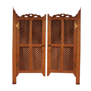 Hispano Moorish Hinged Doors, Set of 2