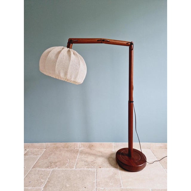 Scandinavian Teak Lamp, 1970s For Sale - Image 15 of 18