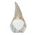 Modern Modern Terra Cotta Gnome Figurine with Marble Finish (Set of 2) For Sale - Image 3 of 5