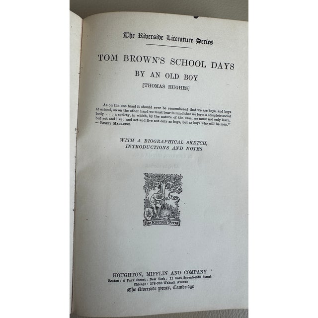 Antique Book Riverside Literature Series Edition: 1895 (Houghton, Mifflin & Co.) For Sale In San Diego - Image 6 of 18