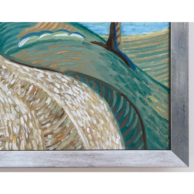 “Island Road 4” Oil on Canvas by Nancy M. Vignola - For Sale - Image 4 of 7