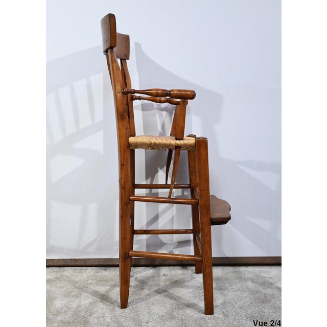 Mid-19th Century Childrens High Chair in Cherrywood For Sale - Image 14 of 18
