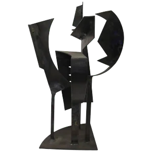 "Quartet" Abstract Iron Sculpture by Jay McVicker
