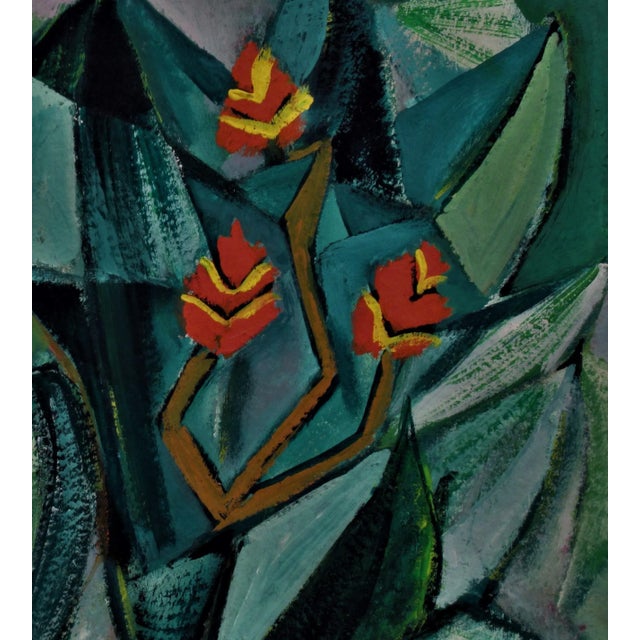 Artist: Arnold Grossman (American, 1923-2016) Title: Still Life Year: c.2000 Medium: Oil painting on paper Paper: Thick...