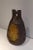 Ceramic and Yellow Glass Lamp, Circa 1970 For Sale - Image 11 of 13