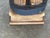 Wood Vintage Buddha Buddhist Carved Wood Burmese Thai Monk Statue For Sale - Image 7 of 11