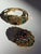 A breathtaking, authentic mid-century demi-parure by Capri. This perfectly matched two-piece set features a dramatic 3D...