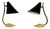 Mid-Century Modern Italian Brass Table Lamps, 1960s, Set of 2 For Sale