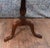 Georgian Revival Drum Table with Leather Top, 1890s For Sale - Image 4 of 6