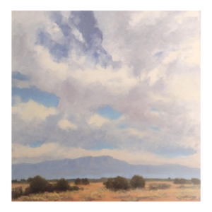 Original Oil Painting by Tom Blazier - Southwestern Landscape 30" X 30"