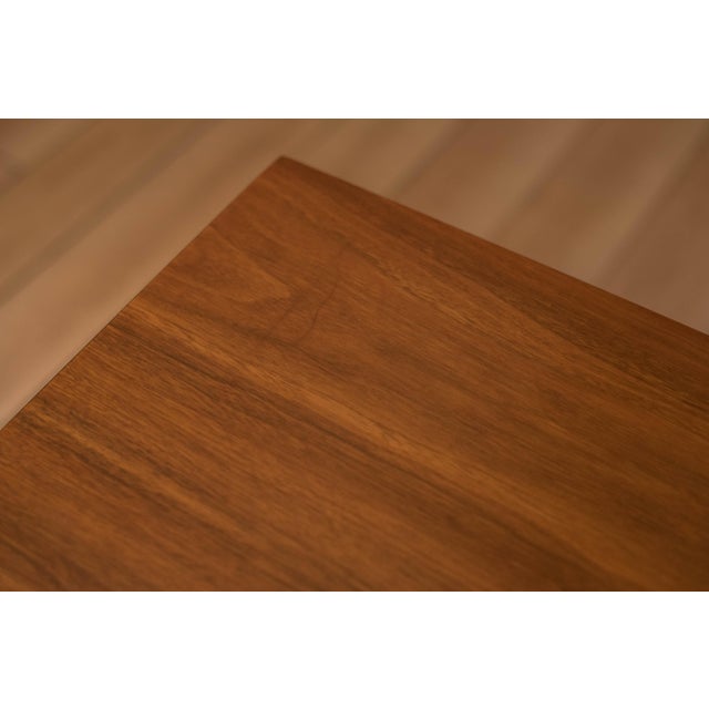 Mid Century California Modern Walnut Tambour Door Credenza by Milo Baughman For Sale - Image 10 of 18