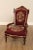 Late 19th Century Antique Renaissance Revival Carved Walnut Armchair For Sale - Image 5 of 13