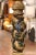 Pair of 18th Century French Carved Polychrome Pedestals With Birds & Grapevines For Sale - Image 9 of 12