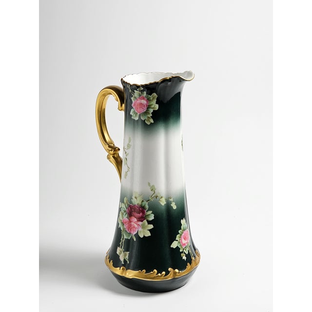15" Limoges Porcelain Tankard Rare For Sale In Greenville, SC - Image 6 of 6