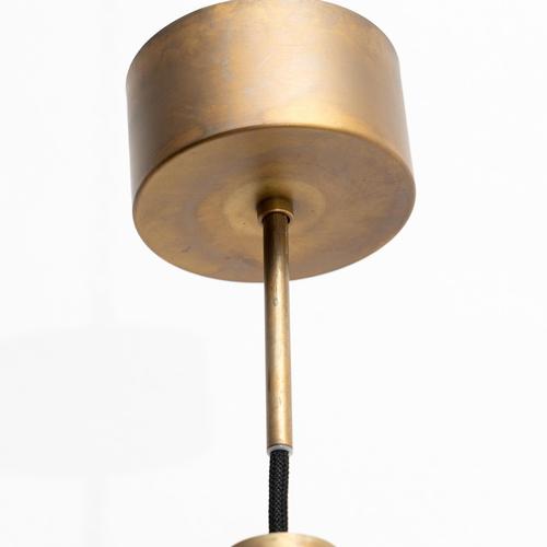 Small Strapatz Ceiling Lamp in Raw Brass by Sabina Grubbeson for Konsthantverk For Sale - Image 12 of 18