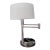 Ralph Lauren Polished Chrome Articulating Swing Arm Table Lamp For Sale