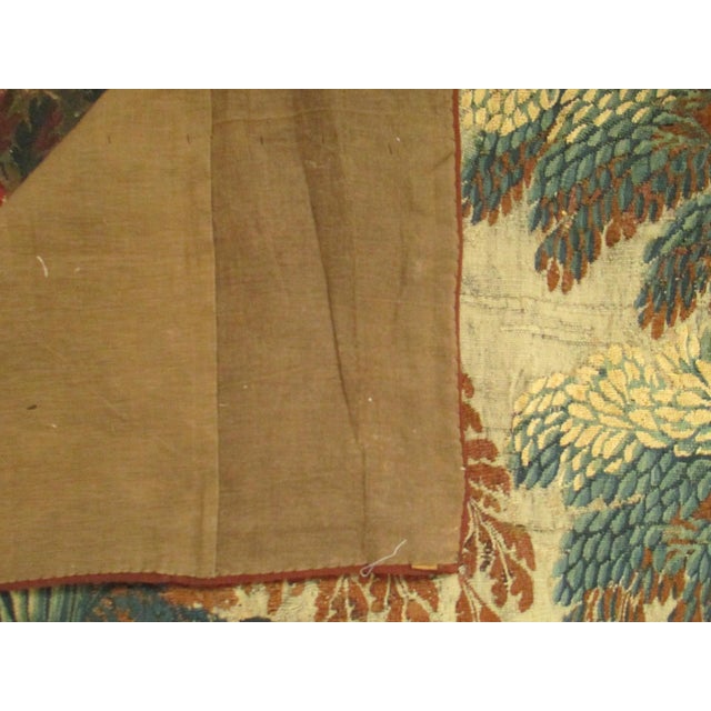 18th Century 18th Century Verdure Tapestry For Sale - Image 5 of 5