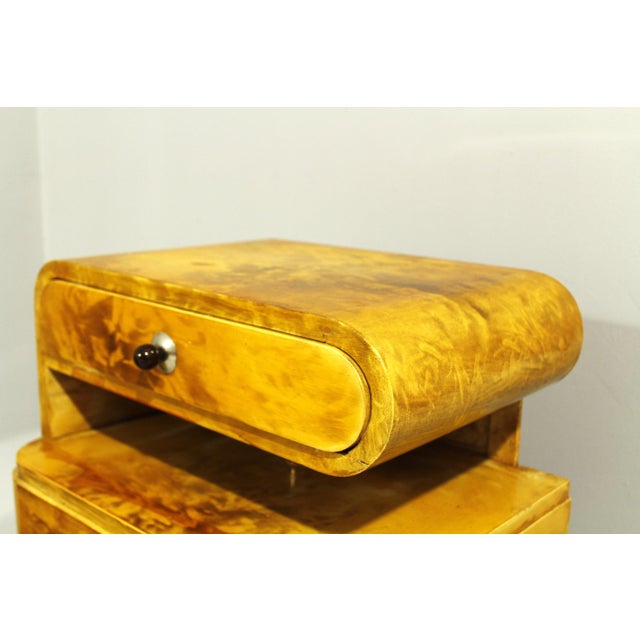 Wood Nightstands, 1960s, Set of 2 For Sale - Image 7 of 14