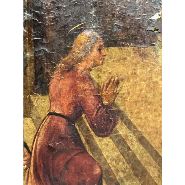 Spanish School Artist, The Presentation of the Virgin in the Temple, 1550, Oil Painting For Sale - Image 10 of 12