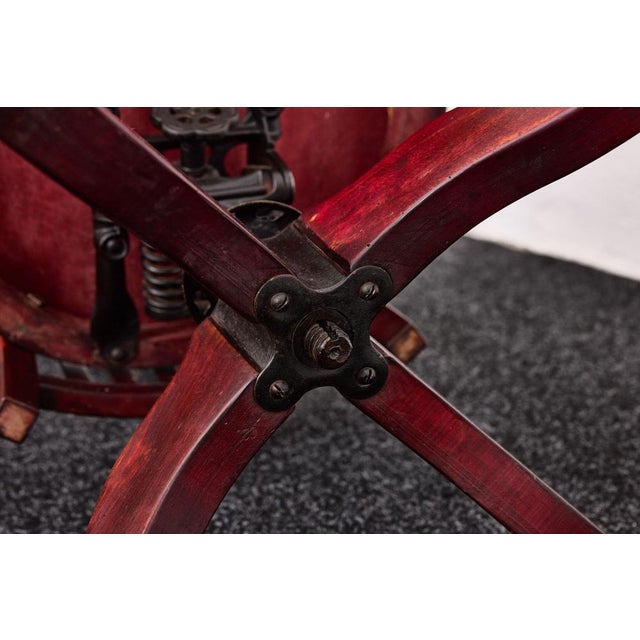 Vintage Capua Chair in Beech and Mahogany by Adolf Loos for Thonet, 1920s For Sale - Image 15 of 18