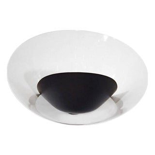 Mid-Century Modern Black Saturn Wall Lamp from Serge Mouille For Sale
