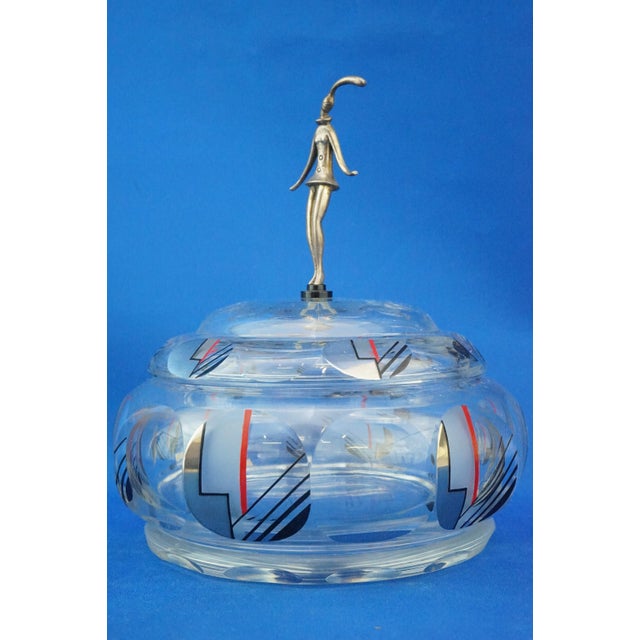 Bohemian Crystal Box by Karl Palda, 1920s For Sale - Image 12 of 18