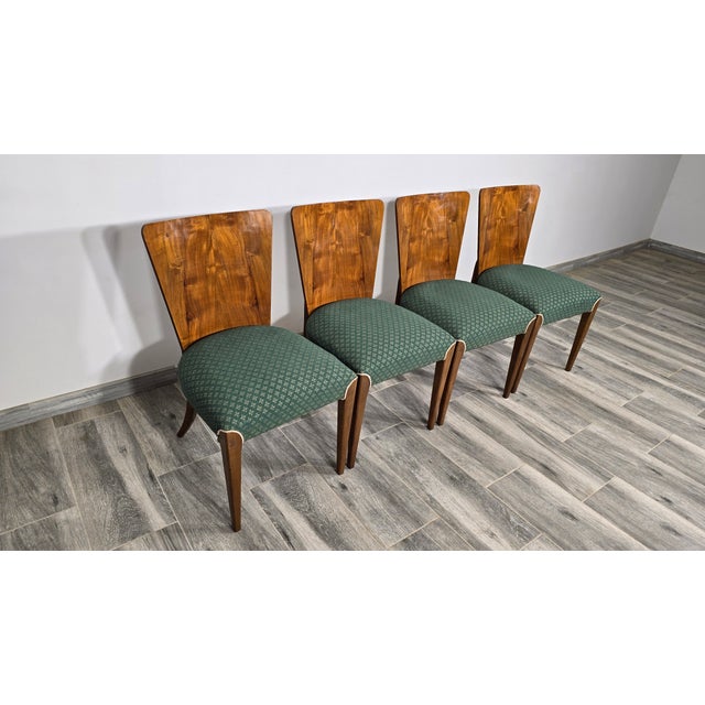 Dining Set by Jindrich Halabala, Set of 2 For Sale - Image 3 of 18
