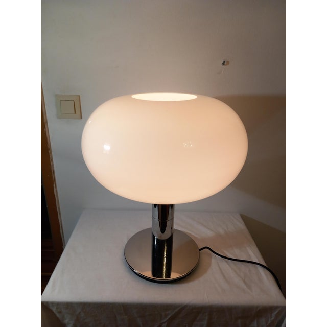 Large Italian Model AM1N Table Lamp by Franco Albini for Franca Helg For Sale - Image 5 of 12