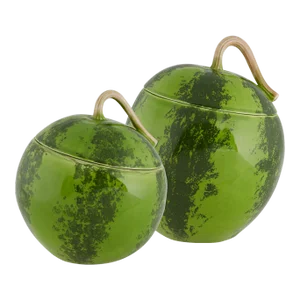Bordallo Pinheiro Watermelon Tureens, Set of 2